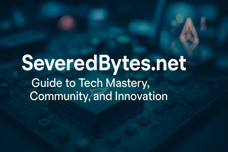 SeveredBytes.net Unveiled: Your Ultimate Guide to Tech Mastery, Community, and Innovation