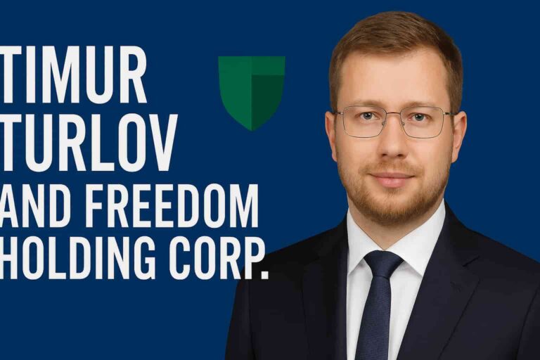 Timur Turlov and Freedom Holding Corp