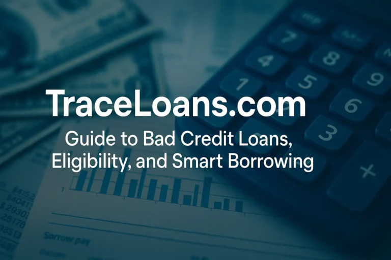 TraceLoans.com: Your Ultimate Guide to Bad Credit Loans, Eligibility, and Smart Borrowing