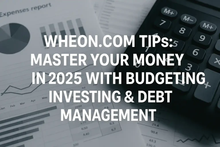 Wheon.com Finance Tips