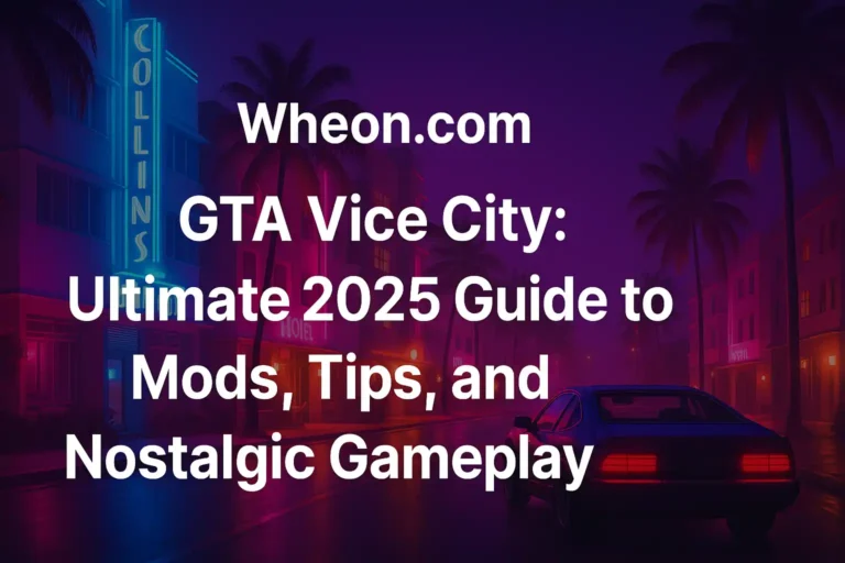 Wheon.com GTA Vice City