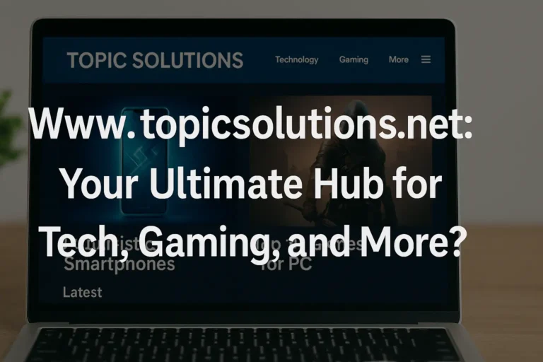 Www.topicsolutions.net