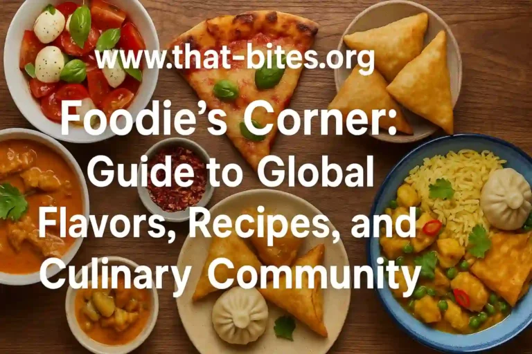 www.that-bites.org Foodies Corner