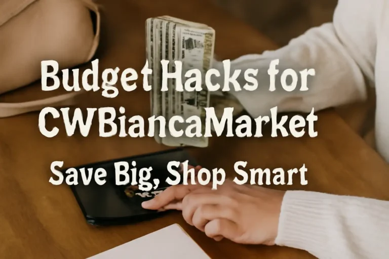 Budget Hacks for CWBiancaMarket