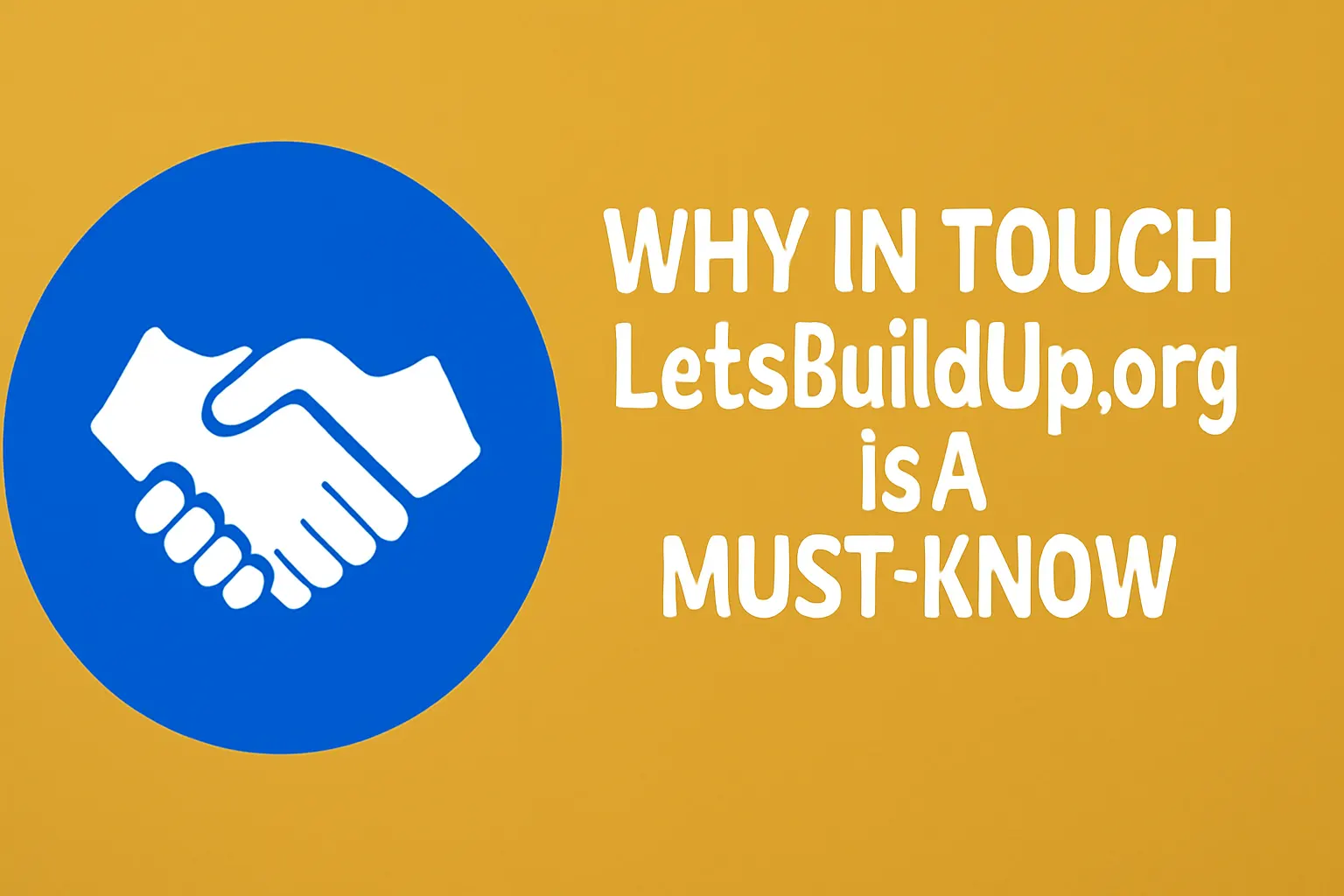 In Touch LetsBuildUp.org