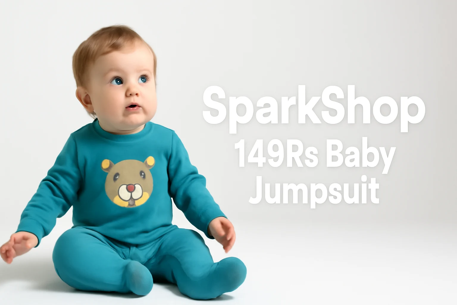 SparkShop 149Rs Baby Jumpsuit