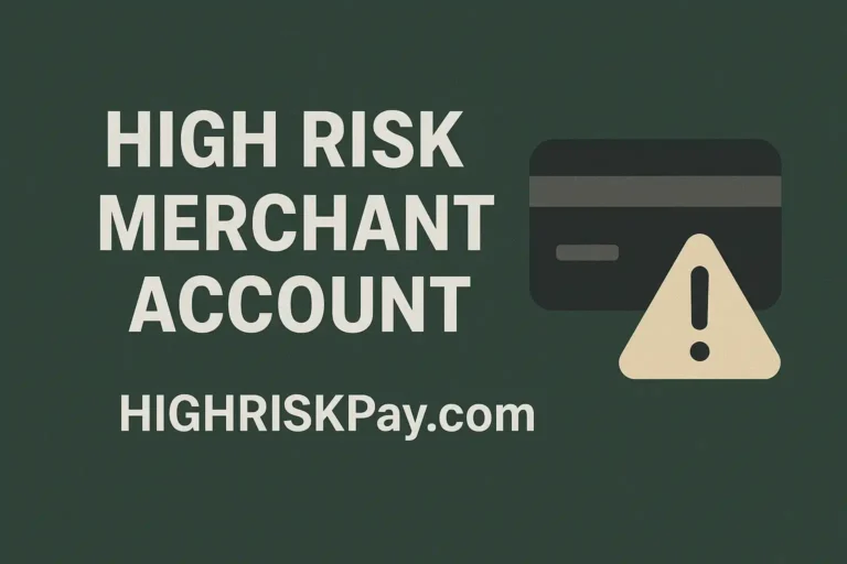 High Risk Merchant Account at HighRiskPay.com