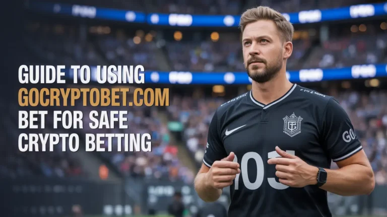 Guide to Using Gocryptobet.com bet for Safe Crypto Betting